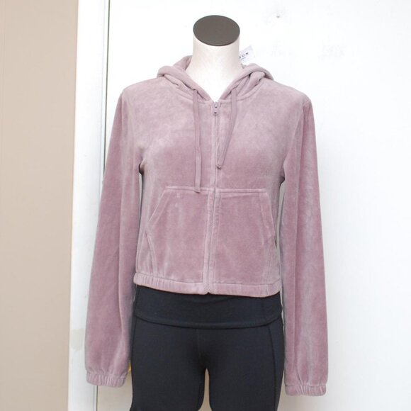 Brandy Melville John Galt Velour Mauve Sweater BNWT - Picture 1 of 4